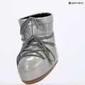 Donna Moon Boot Icon Basso Stivali da neve argento glitterato 9