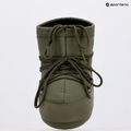 Donna Moon Boot Icon Stivali da neve bassi in gomma kaki 10
