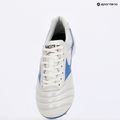 Mizuno Morelia II Japan Md bianco/blu laser/oro scarpe da calcio uomo 9