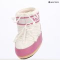 Donna Moon Boot Icon Low Nylon rosa/bianco stivali da neve 13