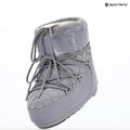 Donna Moon Boot Icon Low Quilt grigio stivali da neve 9