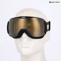UVEX Downhill 2100 CV occhiali da sci nero opaco/verde specchio cooper 10