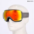 UVEX Downhill 2100 CV rhino matt/specchio arancione occhiali da sci 7