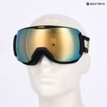 UVEX Downhill 2100 CV Race occhiali da sci nero opaco/specchio oro chiaro 9