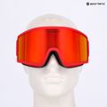 Occhiali da sci Oakley Target Line M redline/fire iridium 10