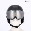 Casco da sci Bollé Might Visor titanio rosso opaco/marrone pistola 11