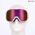 Bliz Rave opaco polvere rosa/marrone rosa multi occhiali da sci 11
