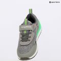 KangaROOS KD-Gym EV scarpe da bambino grigio vapore/verde neon 11