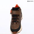 Geox Flexyper Plus marrone cotto / nero scarpe junior 18