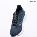 Scarpe da corsa da uomo Mizuno Wave Rider 28 vintage indigo/neo mint/blu di frontiera 9