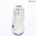 Mizuno Wave Voltage 2 Mid scarpe da pallavolo bianco/bellwether blue/bell air blue 10