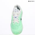 Mizuno Wave Stealth 6 scarpe neo menta/nero/blu di frontiera 9