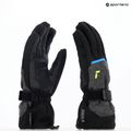 Guanto da sci Reusch Outset R-Tex XT nero melange/giallo sicurezza/blu brillante 12