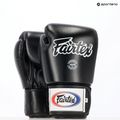 Guanti da boxe neri Fairtex Universal "Tight-Fit" Design 8