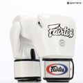 Guanti da boxe bianchi Fairtex Universal "Tight-Fit" Design 4