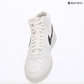 Nike Court Vision Mid Next Nature scarpe da uomo bianco/bianco/nero 9