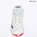 Scarpe da pallavolo donna Mizuno Wave Voltage 2 Mid bianco/viola indaco/rosa camelia 9