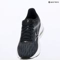 Scarpe da corsa da donna Mizuno Wave Inspire 21 nero/argento/grigio metallizzato 9