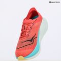Scarpe da corsa da donna HOKA Mach X 2 pompelmo/corallo elettrico 11