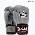 RAJA BOXING Guanti da boxe singoli standard in vera pelle grigi 8