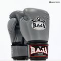 RAJA BOXING Guantoni da boxe singoli in pelle semi-grigia 8