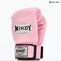 WINDY Guanti da boxe classici in pelle sintetica rosa 8