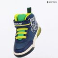 Geox Inek scarpe da bambino blu/verde lime 10