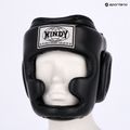 Casco da boxe WINDY in vera pelle nero 6