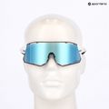 Occhiali da sole Tifosi Rail Race Clarion bianco opaco/blu Clarion/chiaro 8