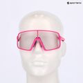 Occhiali da sole SCOTT Torica LS rosa acido/grigio sensibili alla luce 7