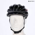 Casco da bicicletta Giro Revel nero rosso brillante 11