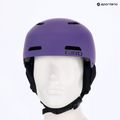 Casco da sci per bambini Giro Crue viola opaco 7