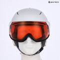 Giro Aria Spherical S2 casco da sci bianco opaco/vivid cooper 10