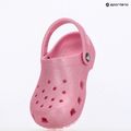 Crocs Classic Glitter Clog Bambini infradito rosa tweed glitterato 8