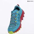 Scarpa da corsa La Sportiva Helios III donna topazio/rosso prugna 15