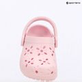Crocs Classic Floral Cutout Clog Kids Toddler infradito rosa latte 10