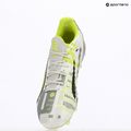 PUMA King Ultimate Forever FG/AG scarpe da calcio da uomo grigio piuma / lime elettrico / puma bianco / grigio chiaro piatto 9