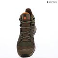 Scarponi da trekking da uomo Salomon X Ultra Tracker GTX verde/marrone scuro/pelle di squalo 18