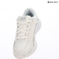 Under Armour Edge Leather scarpe da ginnastica bianche/bianche/grigie da uomo 15