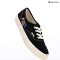 Scarpe Vans Authentic nere a fiori 9