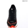 Scarpe da corsa Salomon Thundercross da donna nero/pomodoro rosso/verde elettrico 11