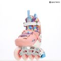 Pattini in linea per bambini ATTABO Flashled regolabile rosa 20