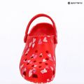 Zoccolo Crocs Classic Valentines Day per bambini rosso ciliegia 10