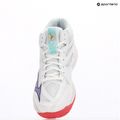 Scarpe da pallavolo da donna Mizuno Thunder Blade Z Mid bianco/viola indaco/camellaros 11