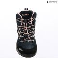 Scarponi da trekking per bambini CMP Rigel Mid Wp asfalto/rosa 11