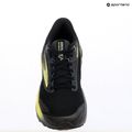 Scarpe da corsa Brooks Adrenaline GTS 24 da uomo, nero/ebano/nuovo giallo, resistenti alle intemperie 15
