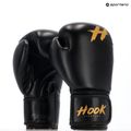 HOOK FIGHTING Guanti da boxe pronti per l'allenamento, nero 8