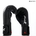 HOOK FIGHTING Ready to Fight Guanti da boxe in pelle neri 8
