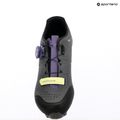 Scarpe da ciclismo MTB da donna Northwave Razer grigio scuro/viola scuro 9