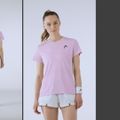 Camicia da tennis HEAD da donna Tie-Break alight lilla 10